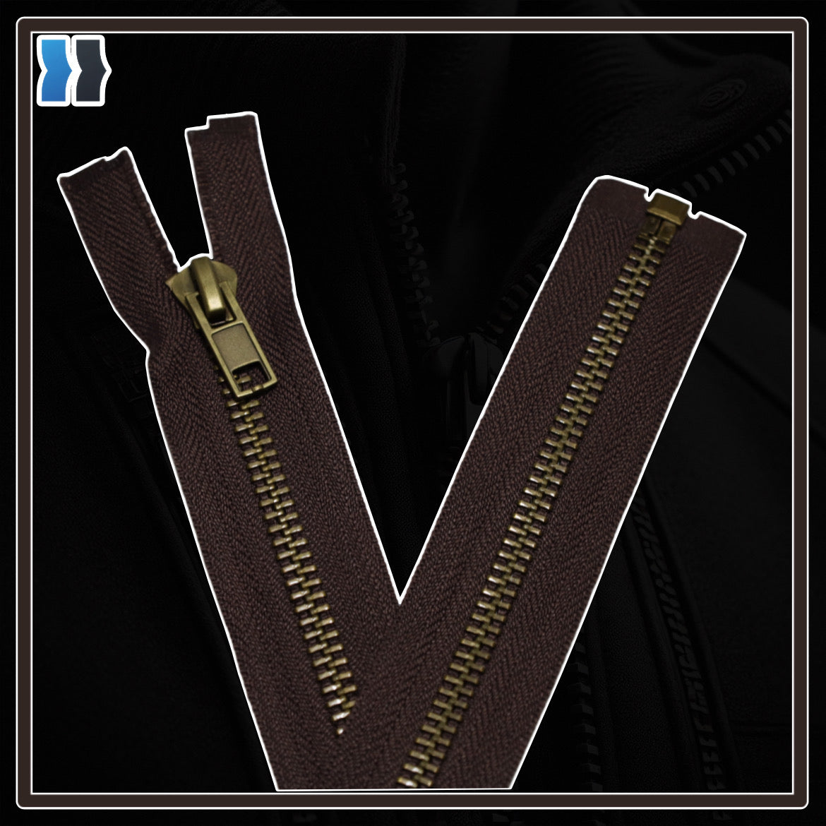 Բաճկոնների, հագուստի բացվող մետաղական շղթաներ (5 սմ-ից 75 սմ)