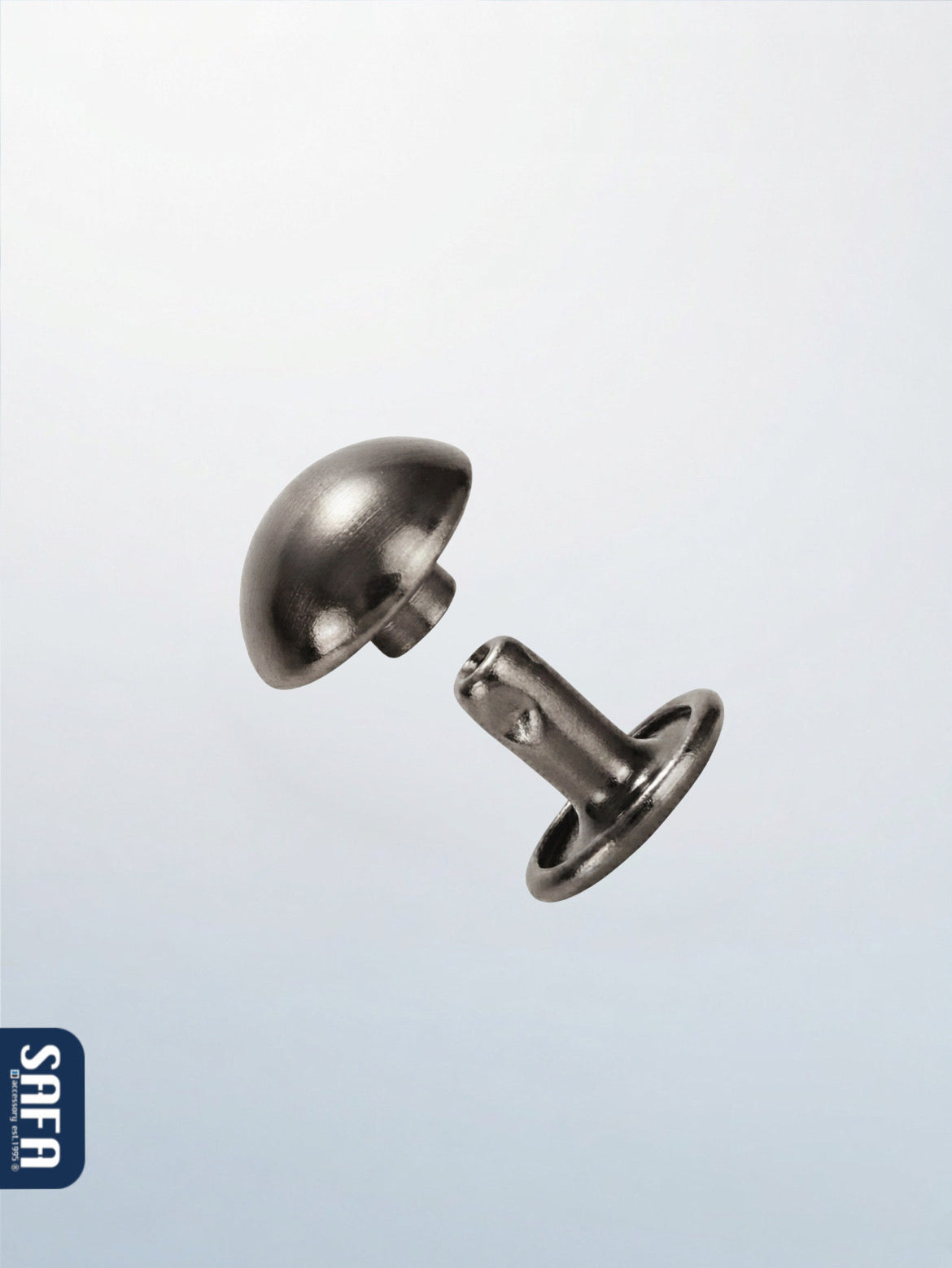 Double-headed rivet