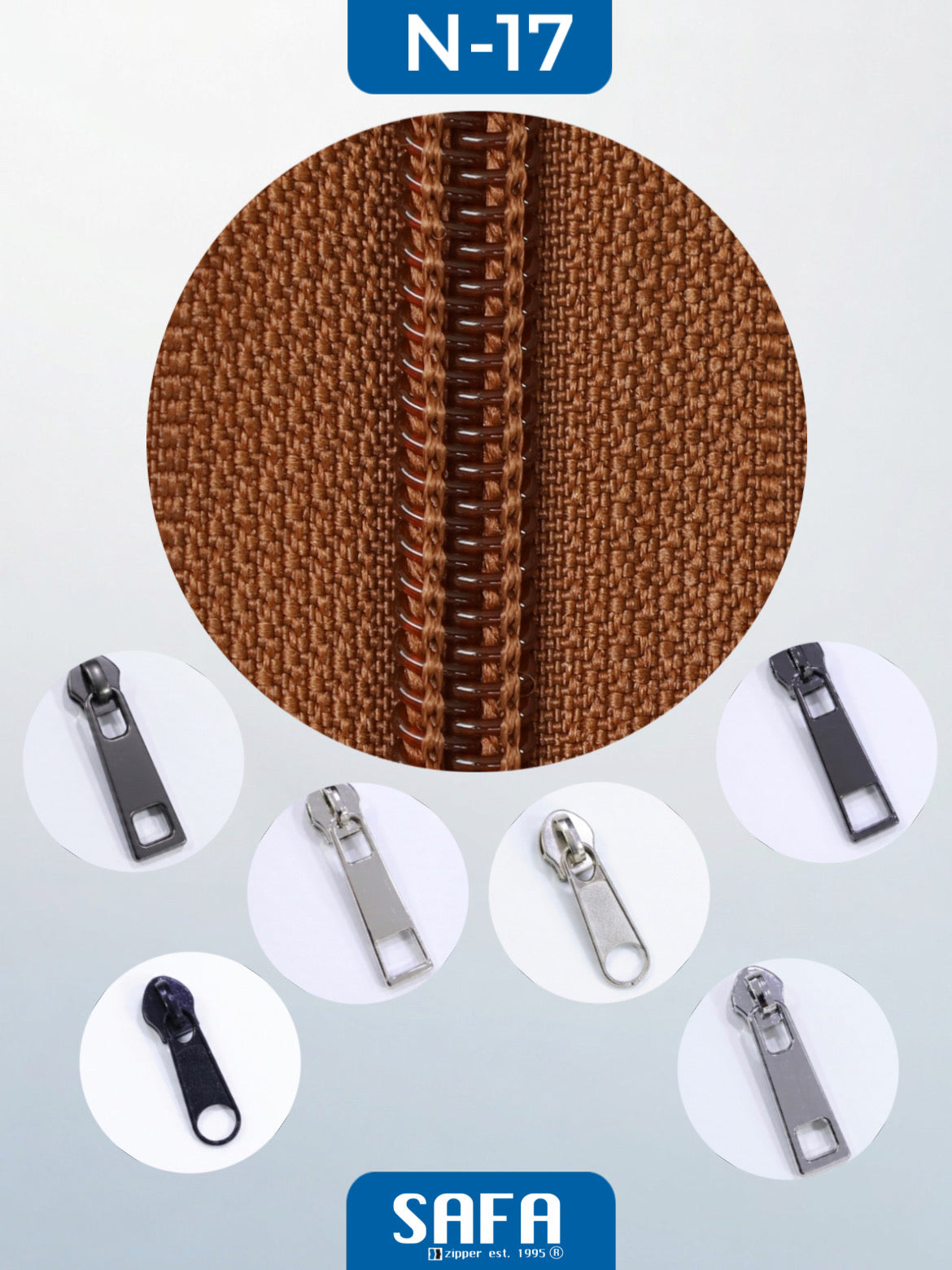 Nylon N3 N5 N7 N8 N10 long chain zippers