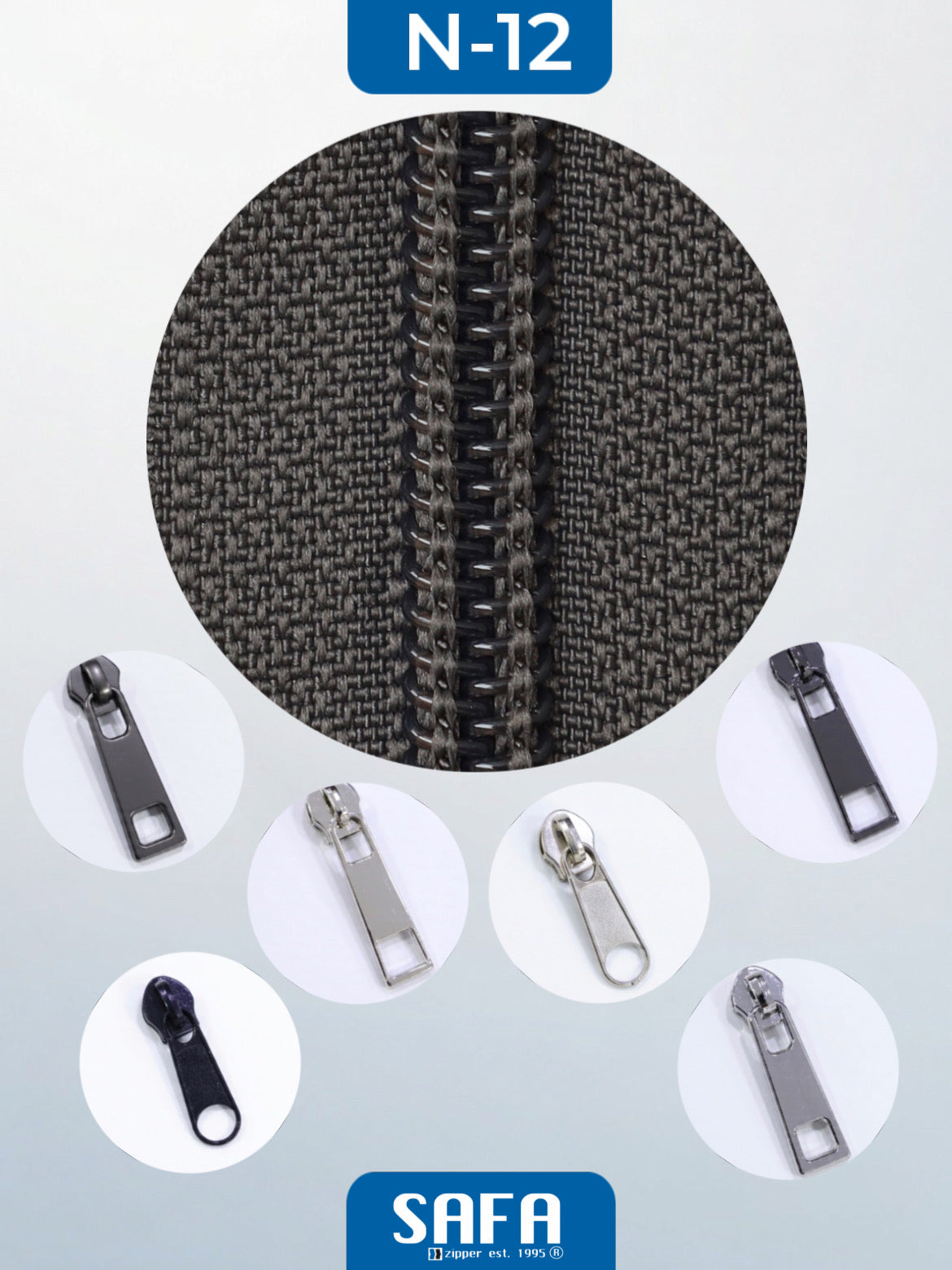 Nylon N3 N5 N7 N8 N10 long chain zippers