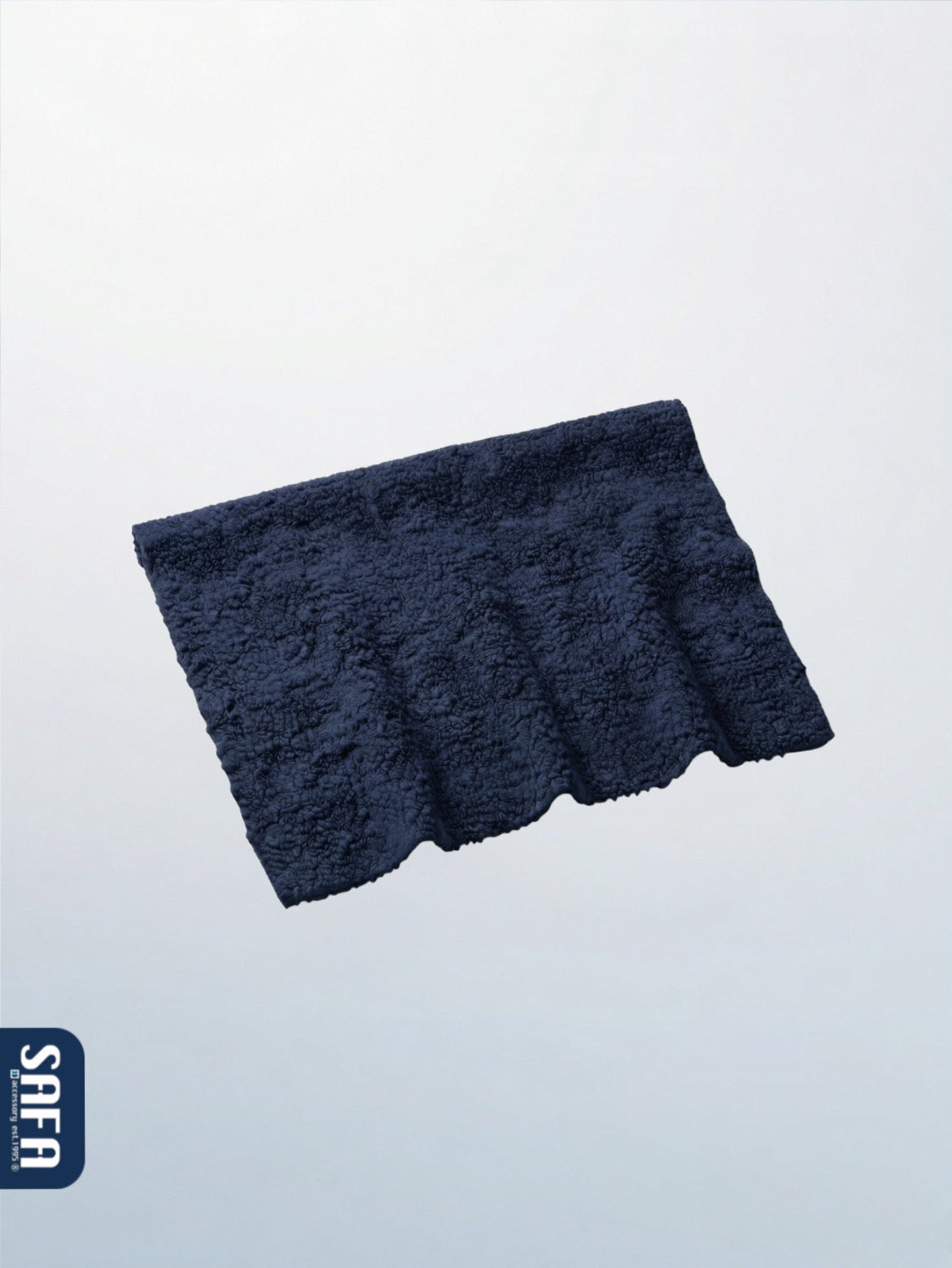 Fur and boucle fabric