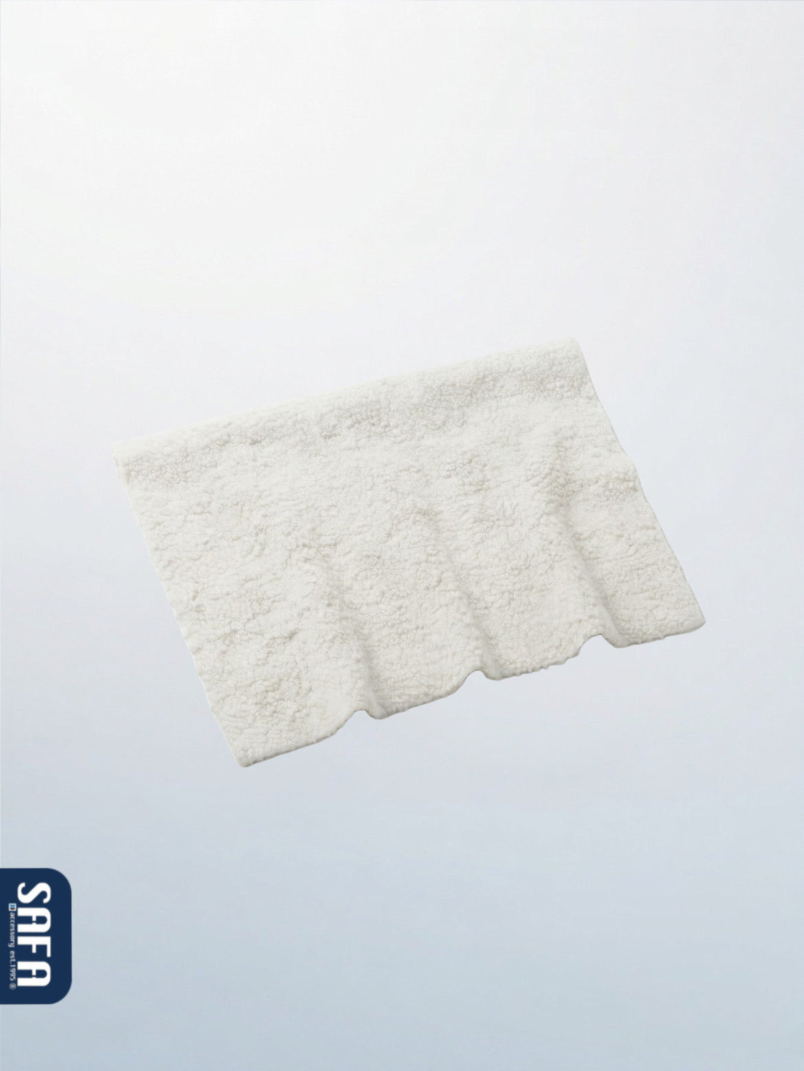 Fur and boucle fabric