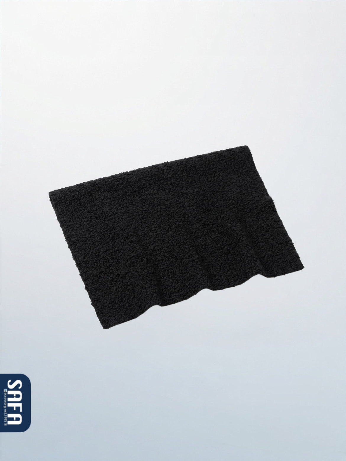 Fur and boucle fabric