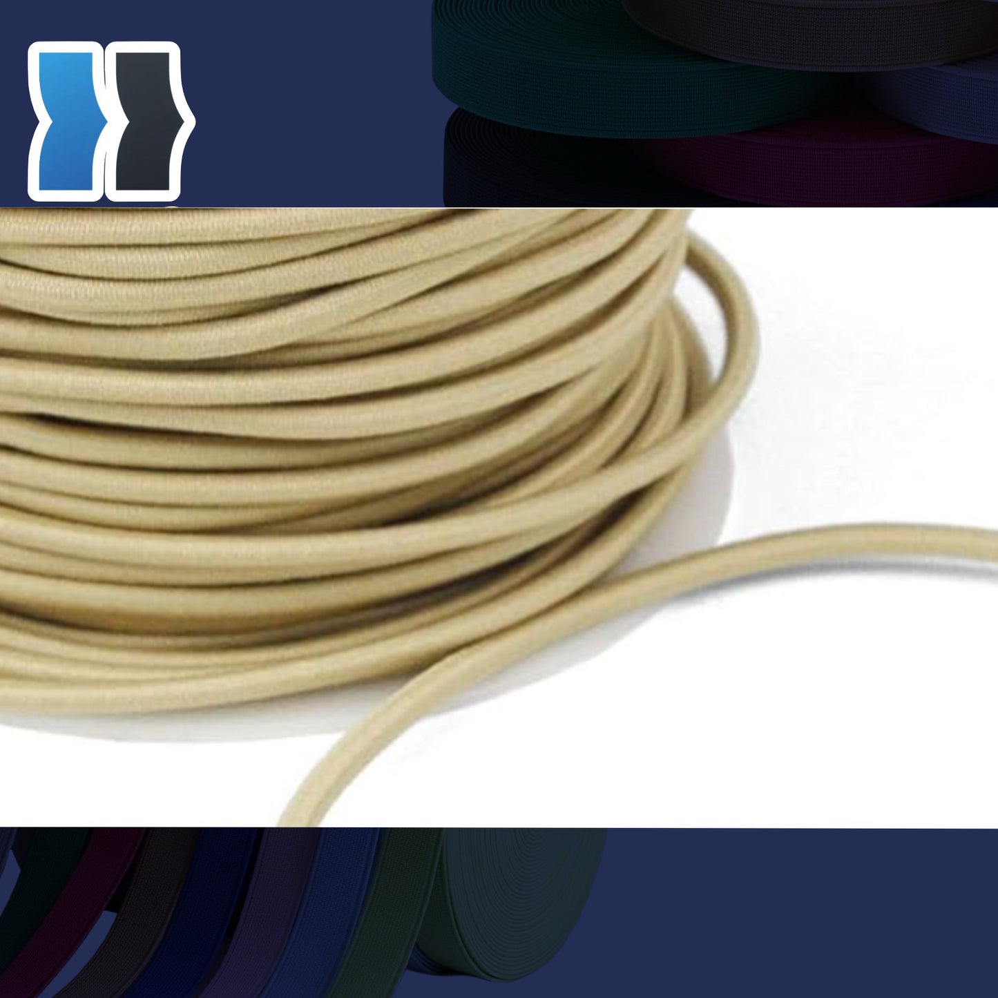 Elastic bands 0.4cm-1.2cm