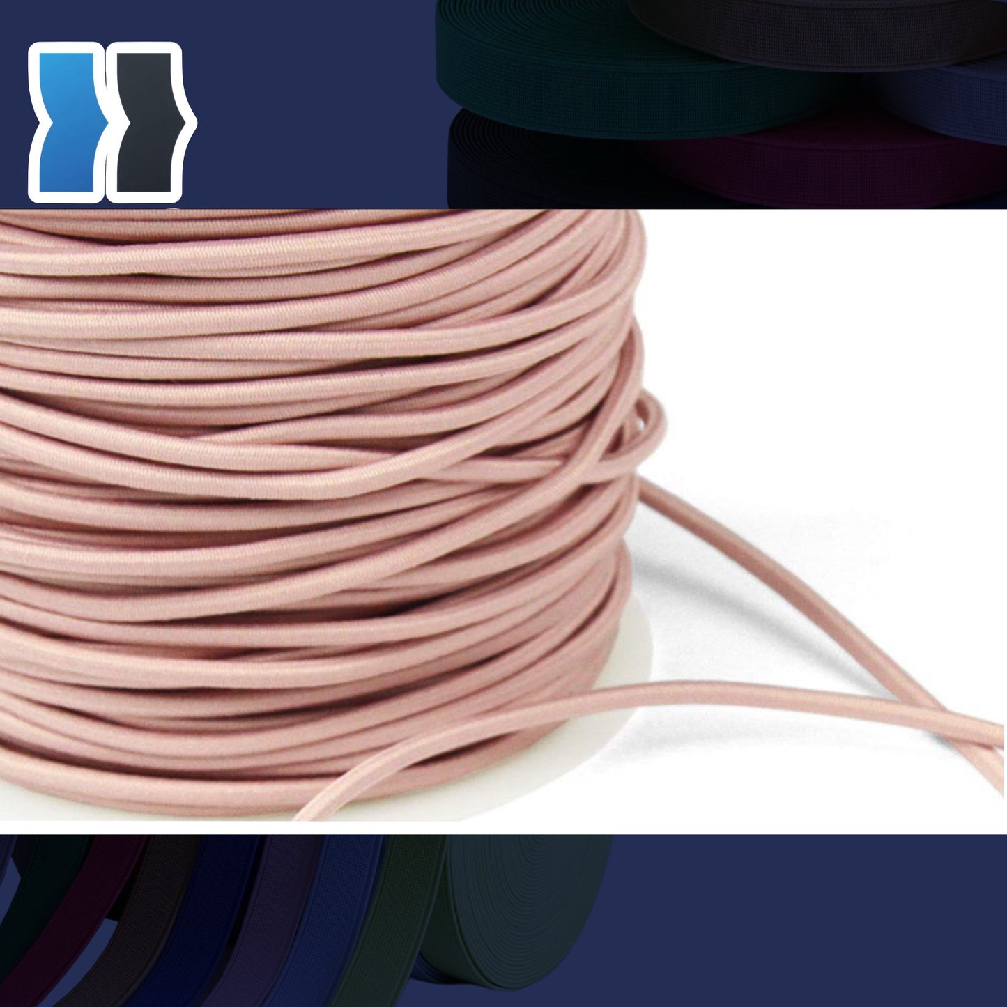 Elastic bands 0.4cm-1.2cm