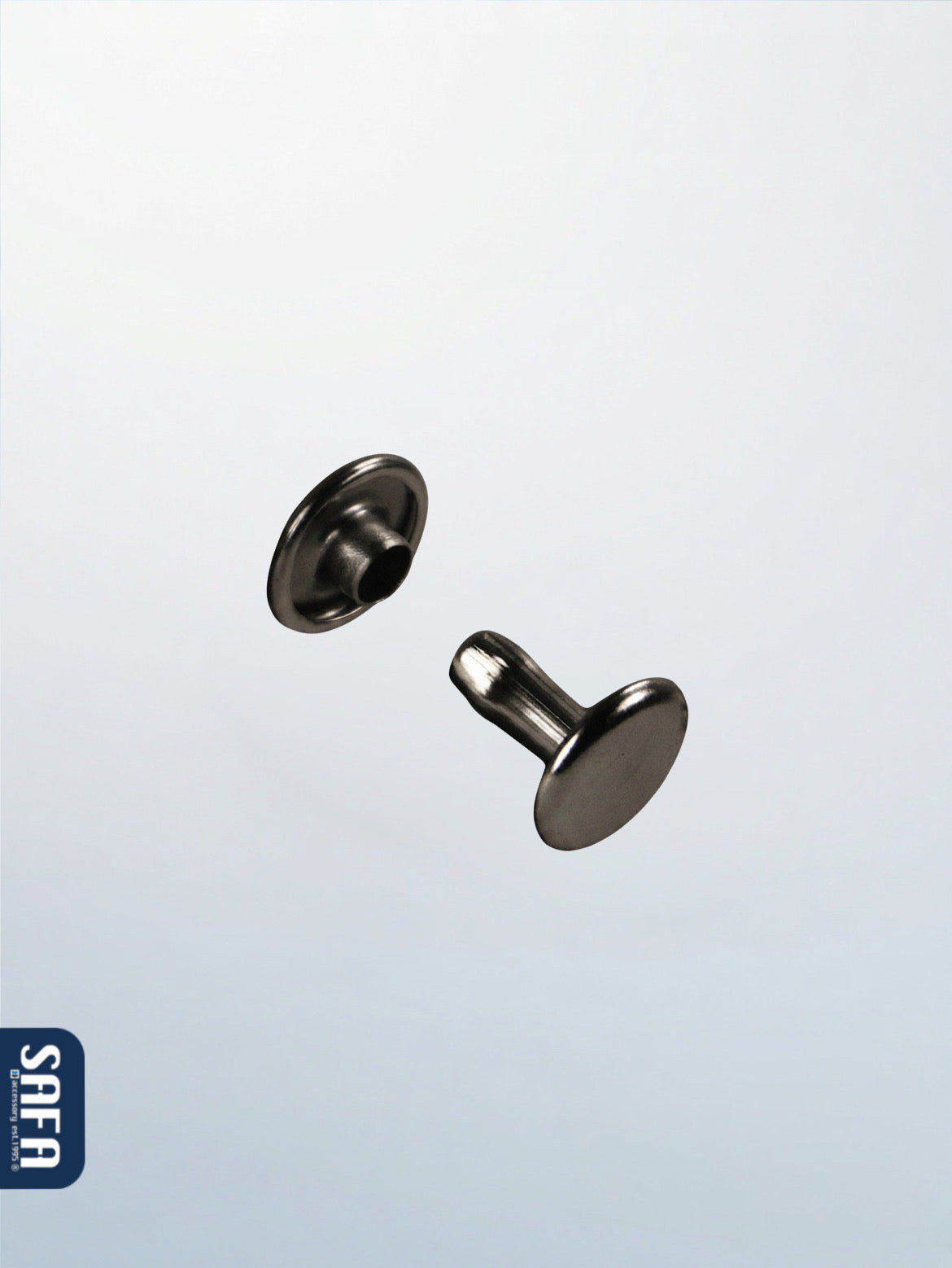 Double-headed rivet