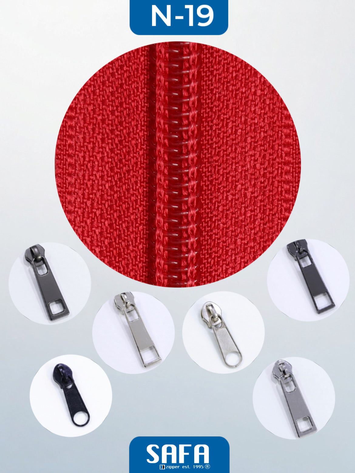 Nylon N3 N5 N7 N8 N10 long chain zippers