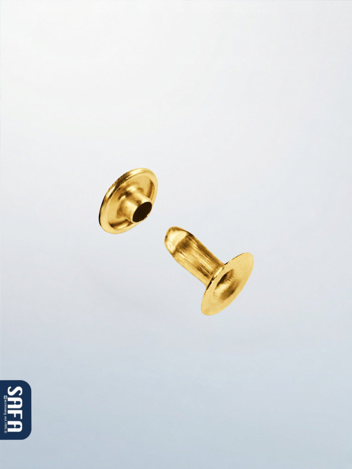 Double-headed rivet