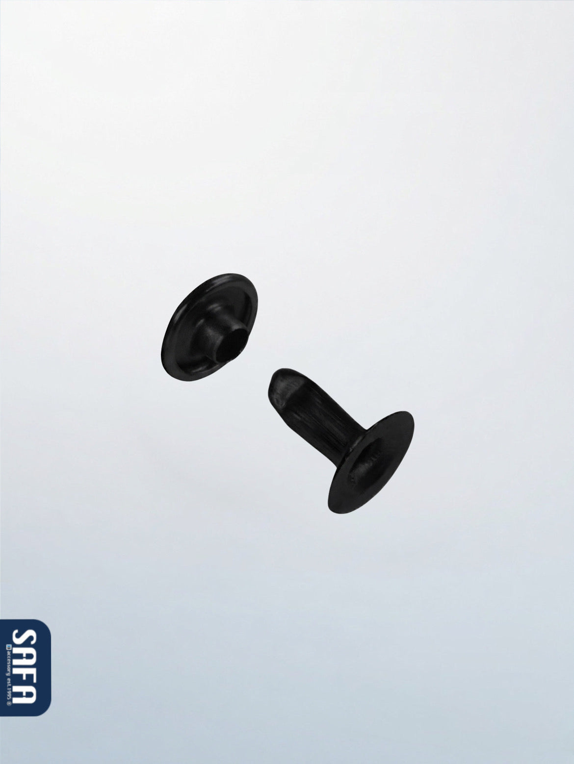 Double-headed rivet