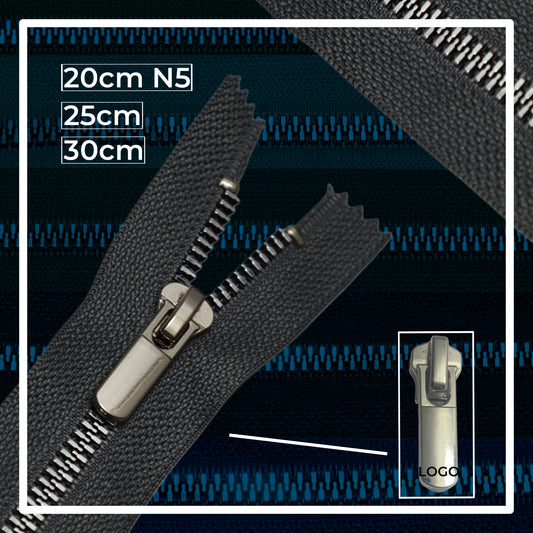 Plastic zippers N5 (N5) (closed)