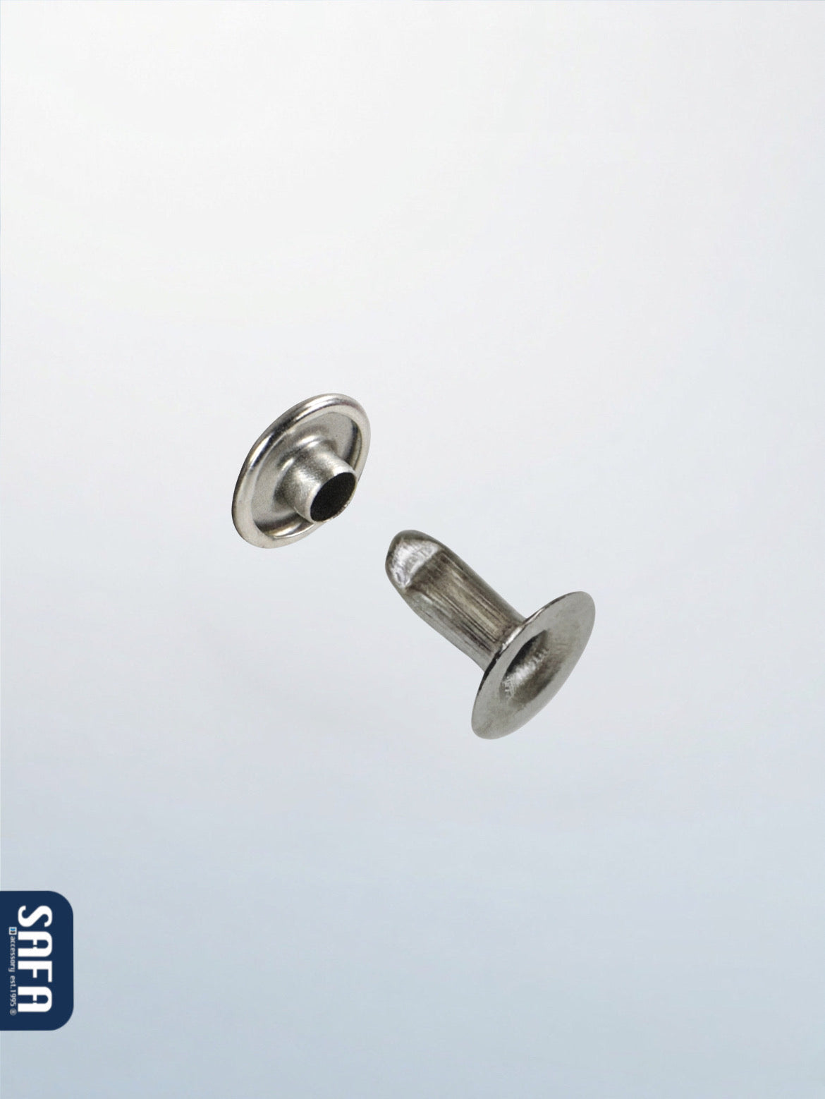 Double-headed rivet