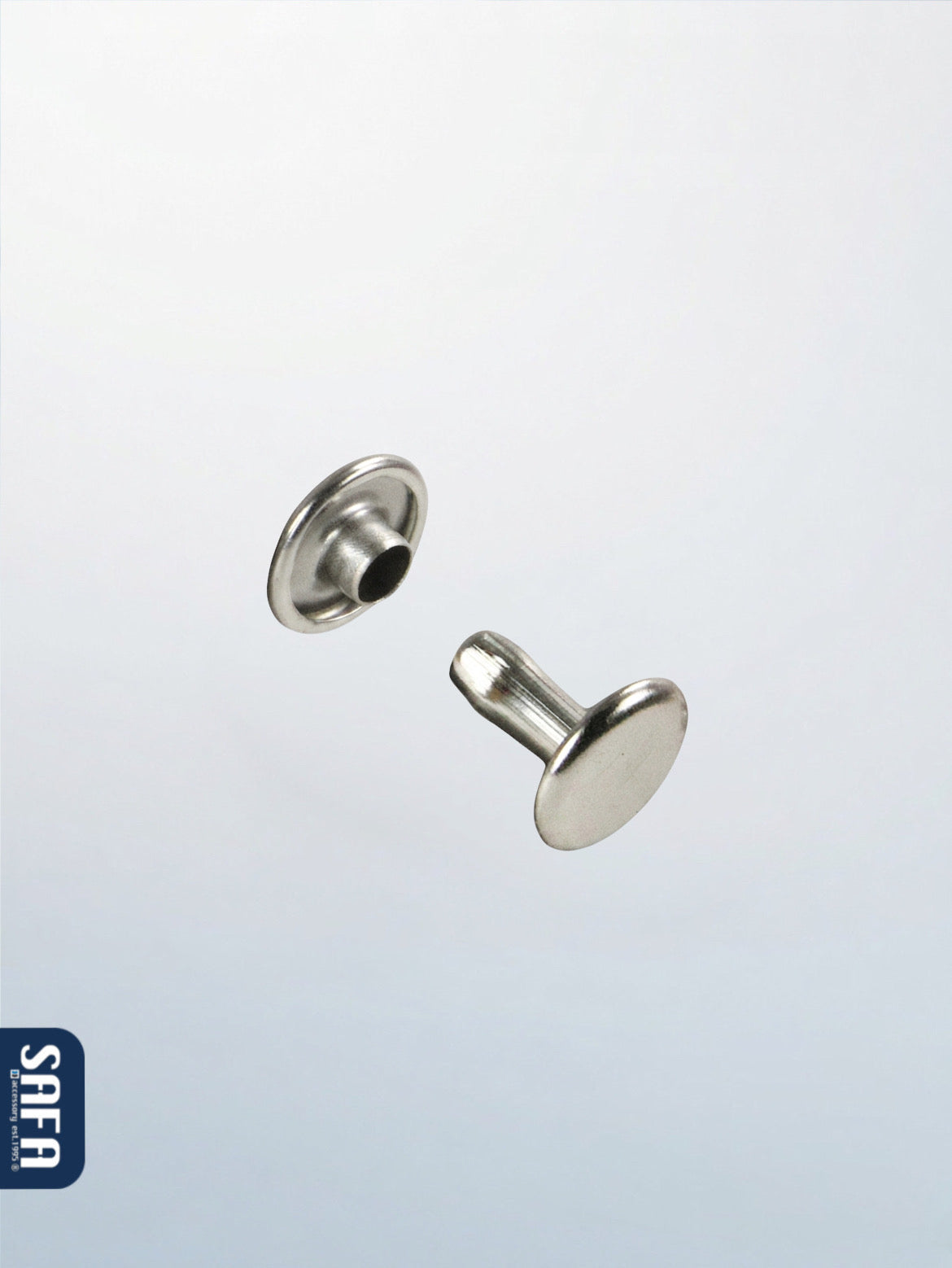 Double-headed rivet