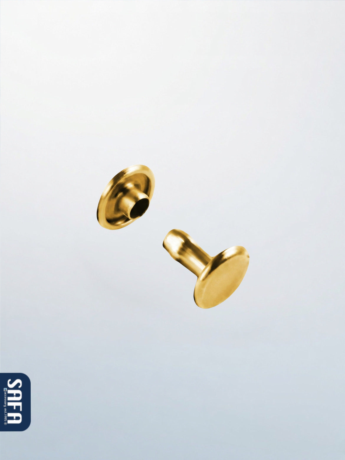 Double-headed rivet