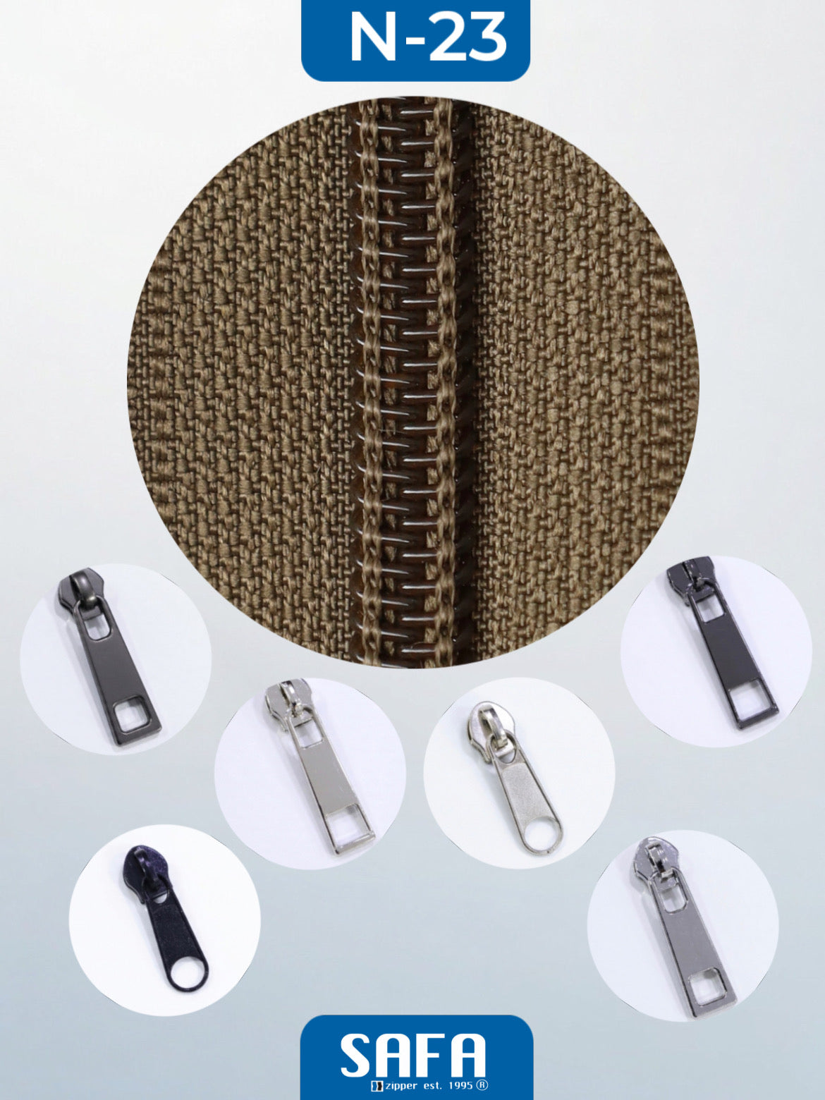 Nylon N3 N5 N7 N8 N10 long chain zippers