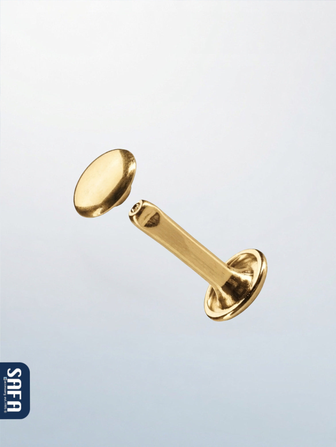 Double-headed rivet