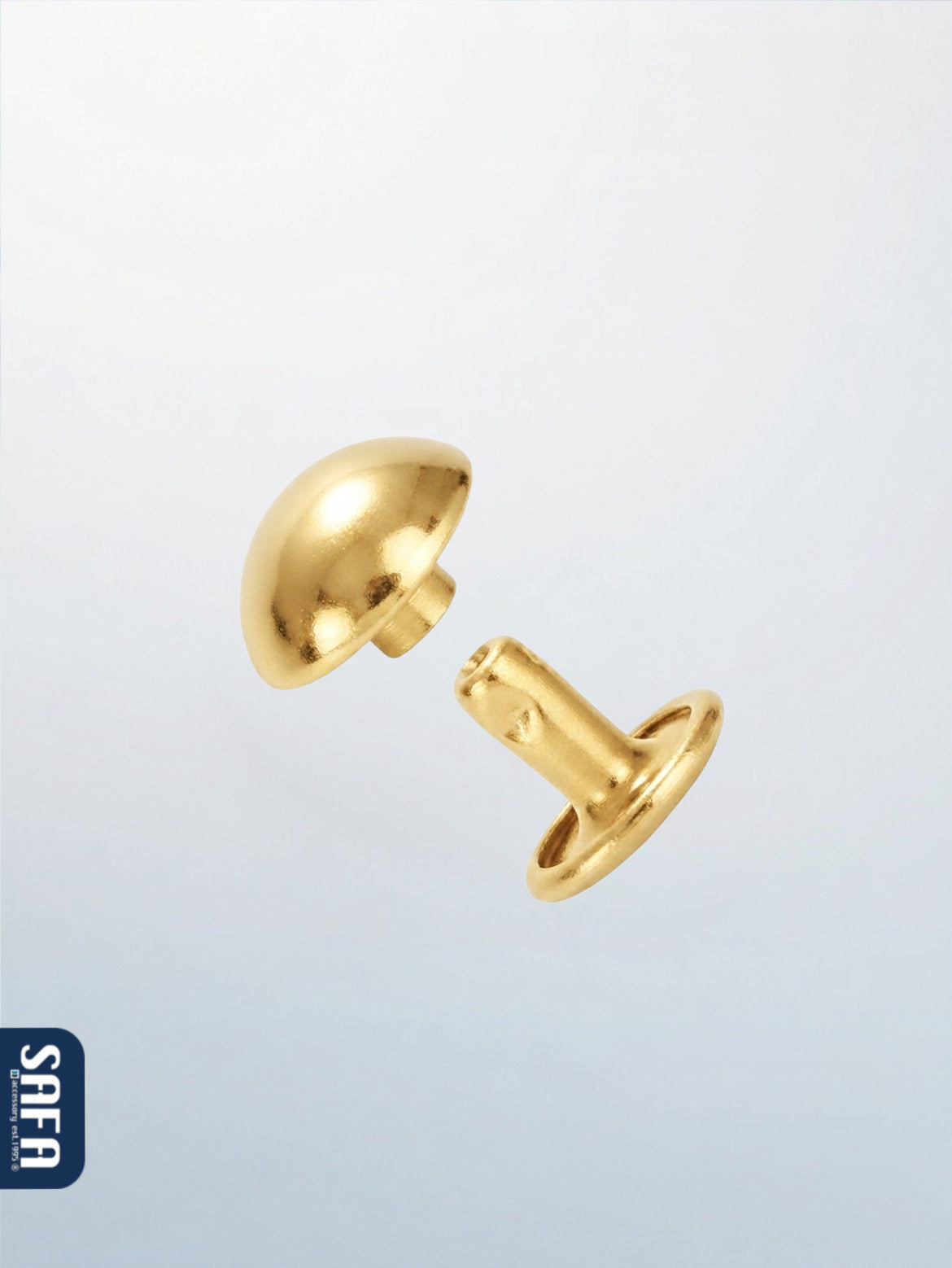 Double-headed rivet