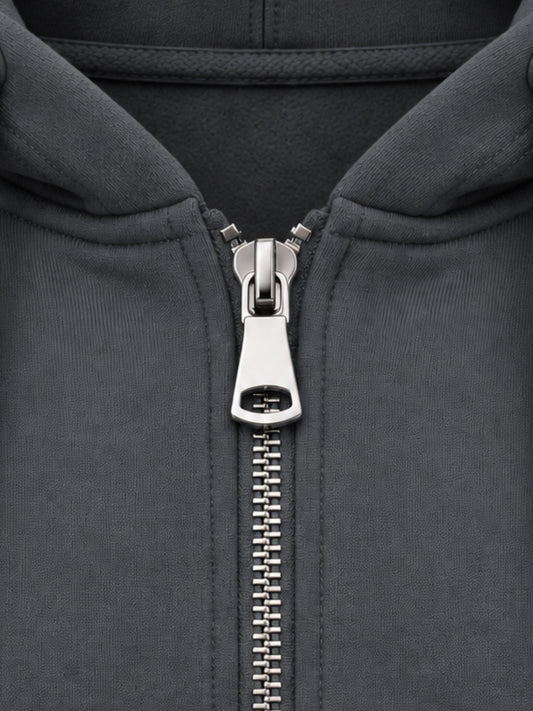 Metal zippers N5 (N5) (closed)